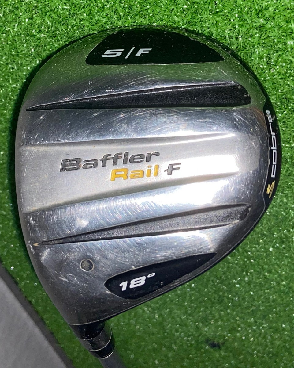 ぞ*だ様 COBRA Baffler Rail F MOTORE Fujikur Cobra Baffler Rail F 5 / F Fairway Wood 18º Fujikura Graphite