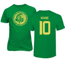 Senegal Soccer 10 Sadio Mane World Football Fans Adult and Youth T-Shirt