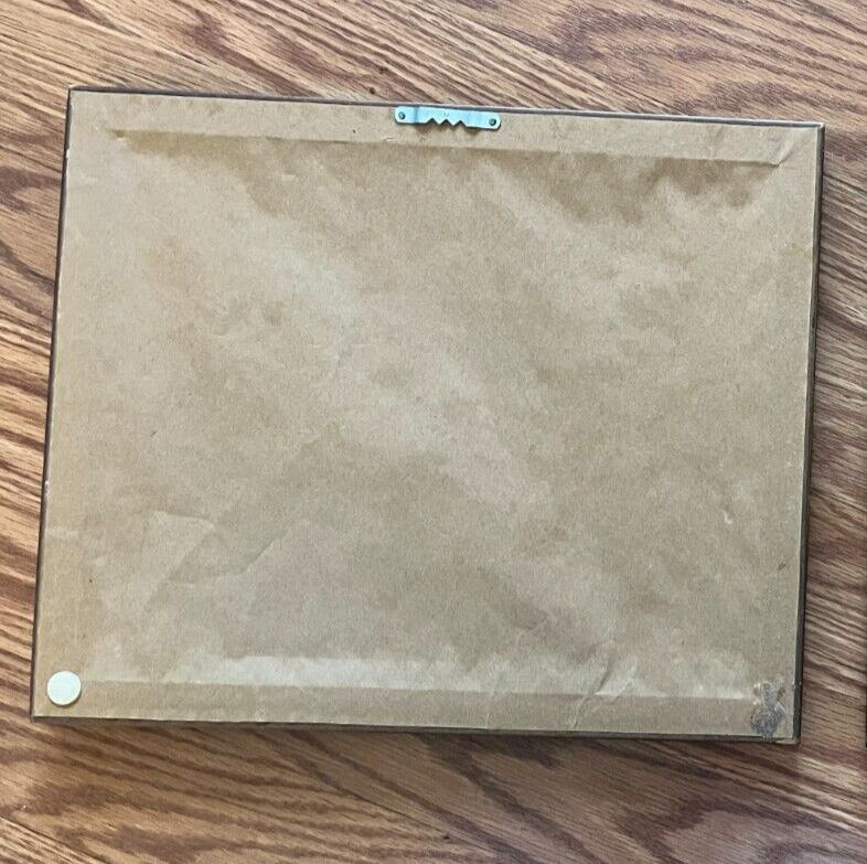 Rothenburg Tauter Etching Art Print Signed Framed Wall Hanging Germany