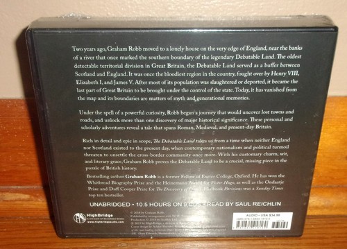 THE DEBATABLE LAND-Between Scotland & England-BRAND NEW, SEALED 9 CD Audiobook! - Picture 3 of 3