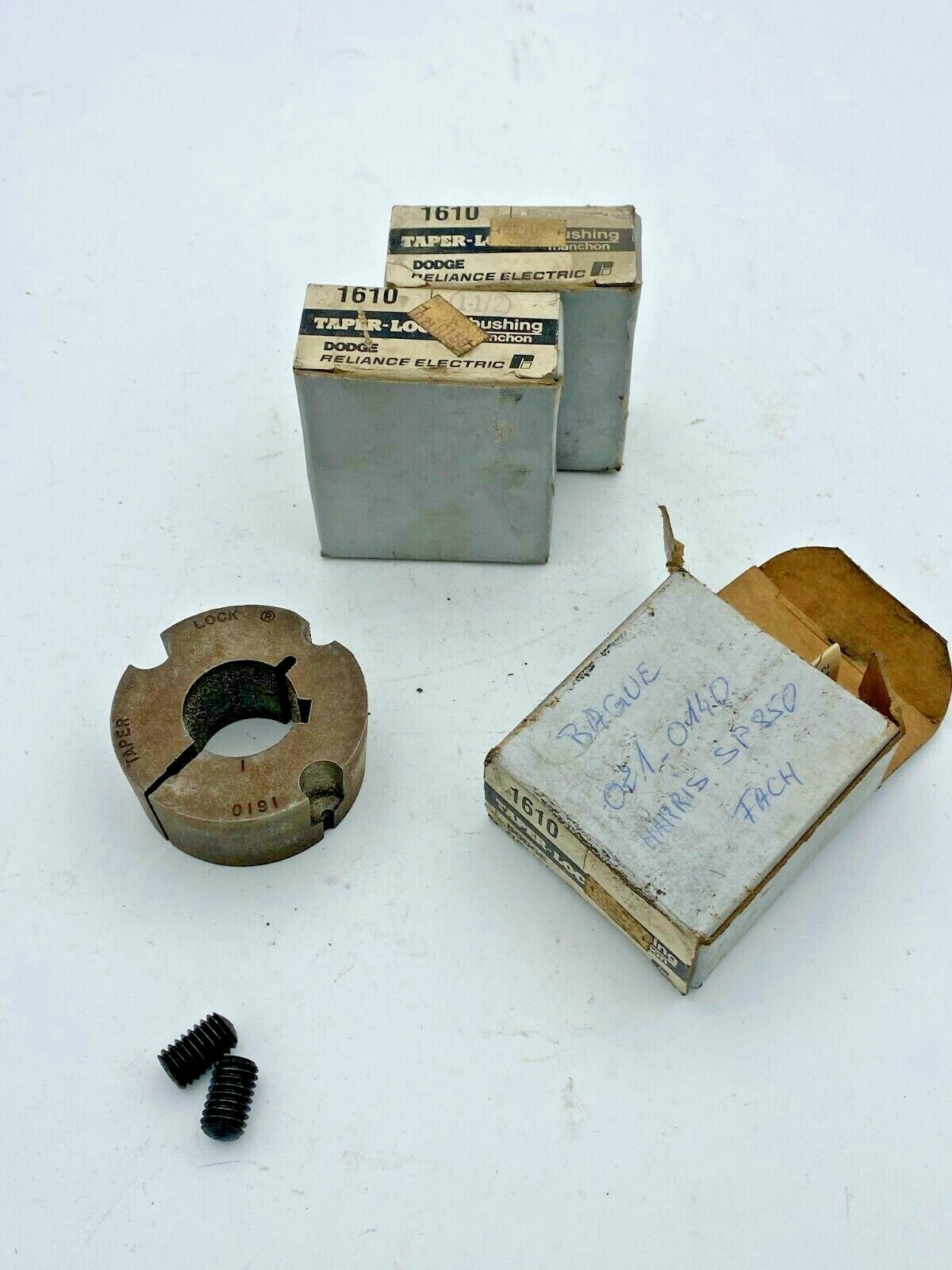 Moyeu conique de précision Dodge Taper-Lock 1610 1-1/2 Reliance Electric en acier usiné