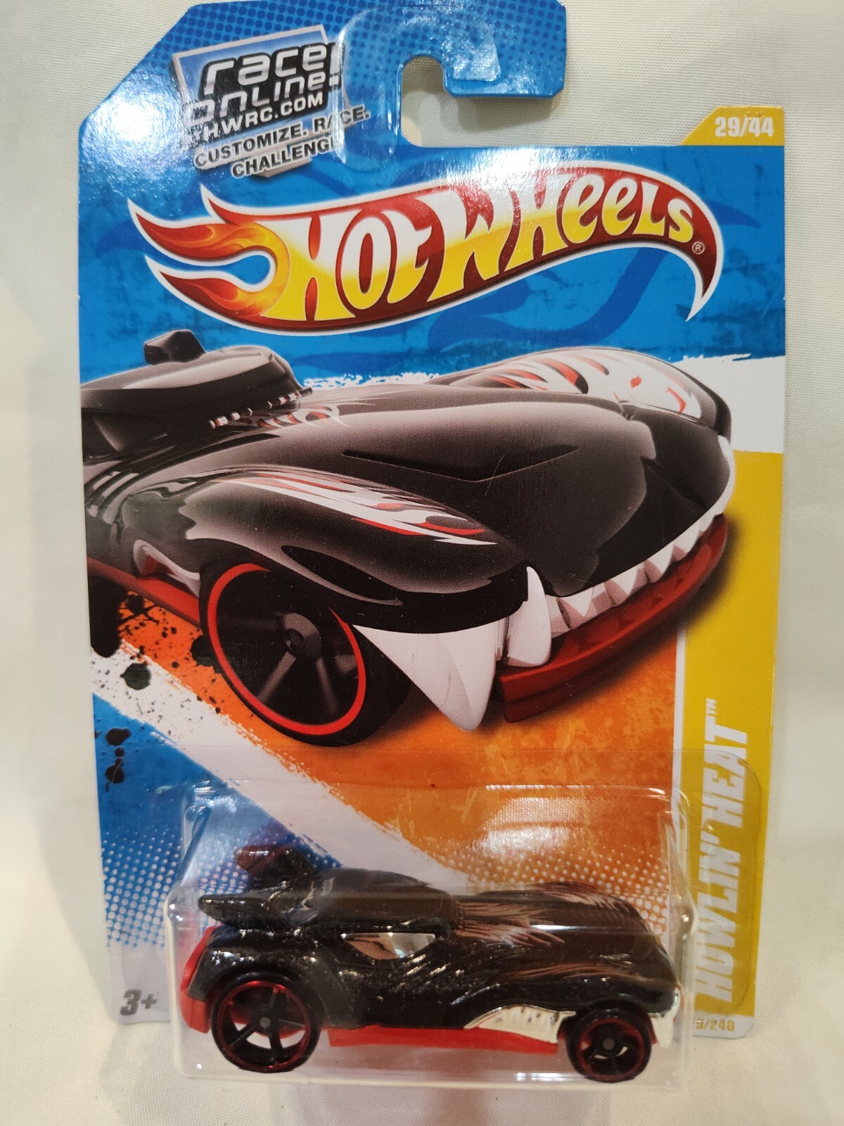 HOWLIN HEAT Black Hot Wheels 2011 New Models #29