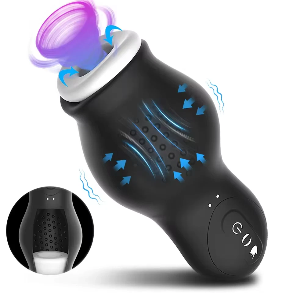 Male Masturbaters Automatic HandsFree Sucking Mastubator Cup Sex Toys for  Men | eBay