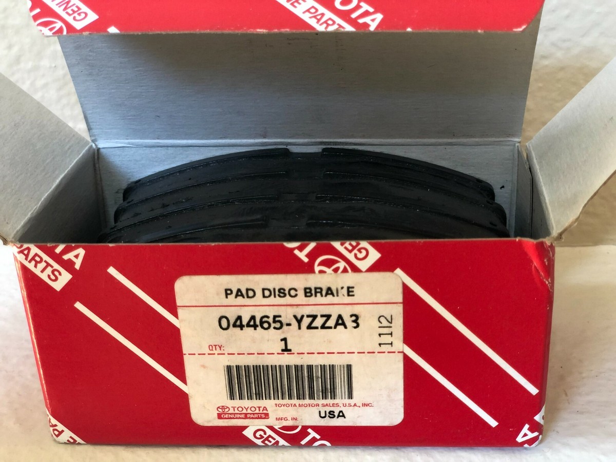 Toyota Genuine Parts Pad Disc Brake for Camry 1987-1990 Part 04465