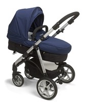 Mee-go Pramette Complete 3in1 Travel System Including Group 0+ Car Seat - Navy Mee-go Pramette Complete 3in1 Travel System Including Group 0+ Car Seat - Navy