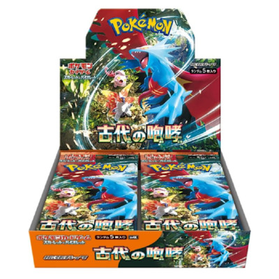 Pokemon Card Game ''Ancient Roar'' Box  Factory Sealed Japan