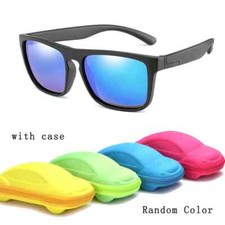 Kids Polarized Sunglasses Vintage UV400 for Boys Girls Outdoor Eye Protection
