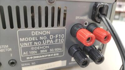 DENON UPA-F10 リモコン付き Denon UPA-F10 Integrated Stereo Amplifer Phone Stage with