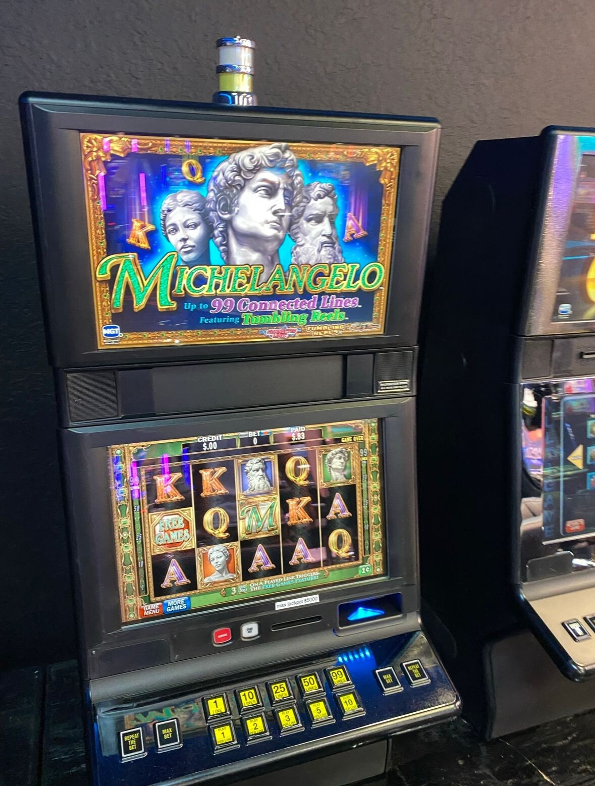 slot machines for sale. free shipping. eBay