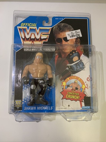 SEALED Official WWF Shawn Michaels Hasbro 1994 Wre...