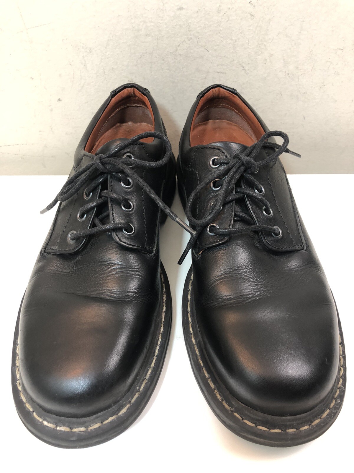 SAOLA Scarpe Oxford da uomo Johnston & Murphy nere in pelle con suola punto superiore 8 5 M