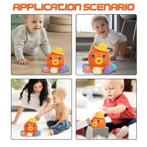 Baby Interactive Musical Sound Crawling Octopus Toys Moving Infants Toys Gift UK - Picture 8 of 22