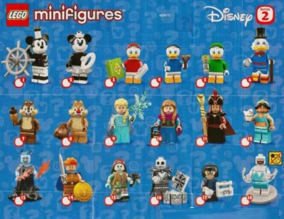 LEGO 71024 Disney Series 2 – Complete Set of 18 Minifigures | NEW 