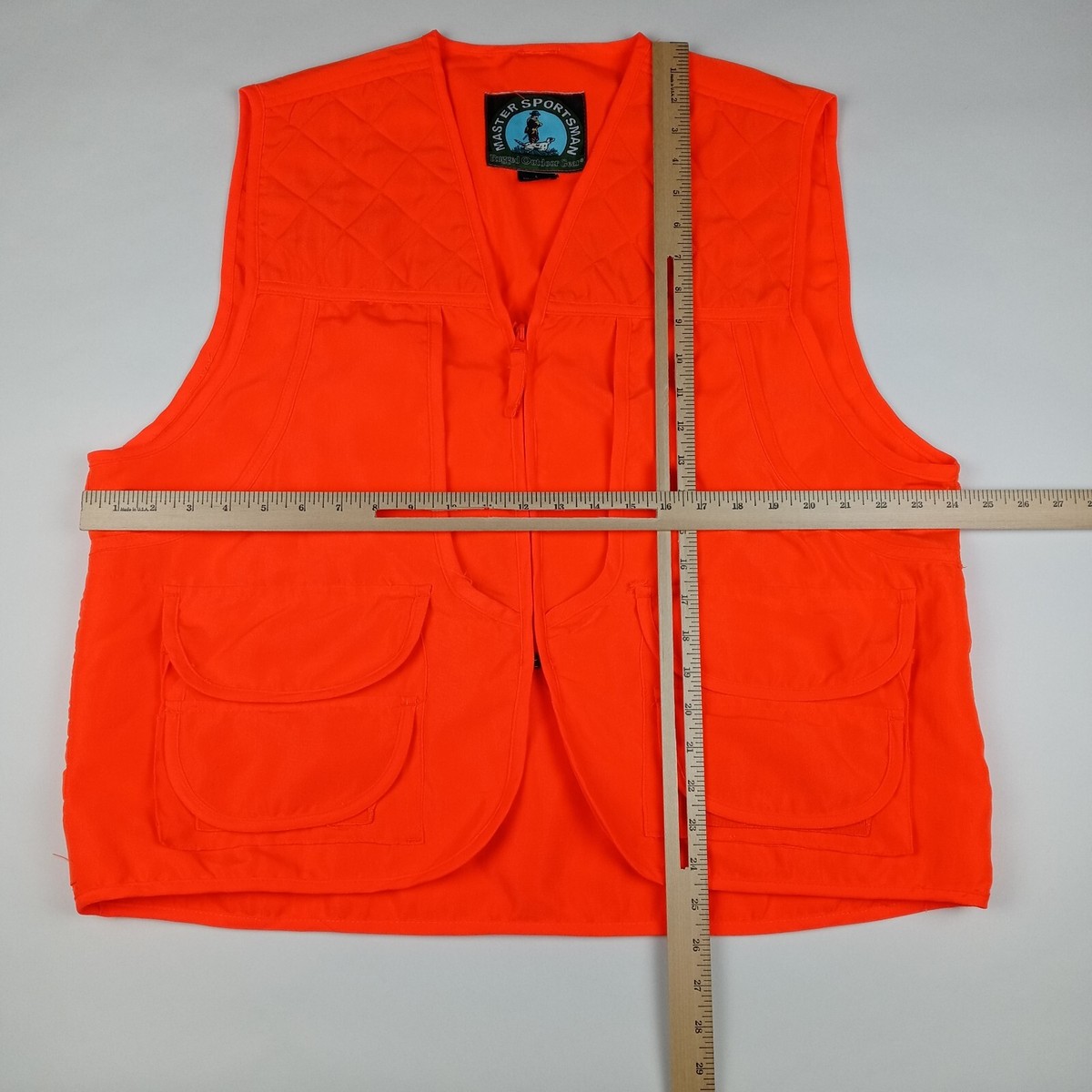 Gilet De Chasse Master Sportsman – Homme – Taille L – Brun – Pochettes à Cartouches