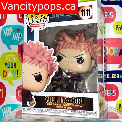 🇨🇦 Yuji Itadori: Jujutsu Kaisen Anime Funko Pop #1111 + Protector