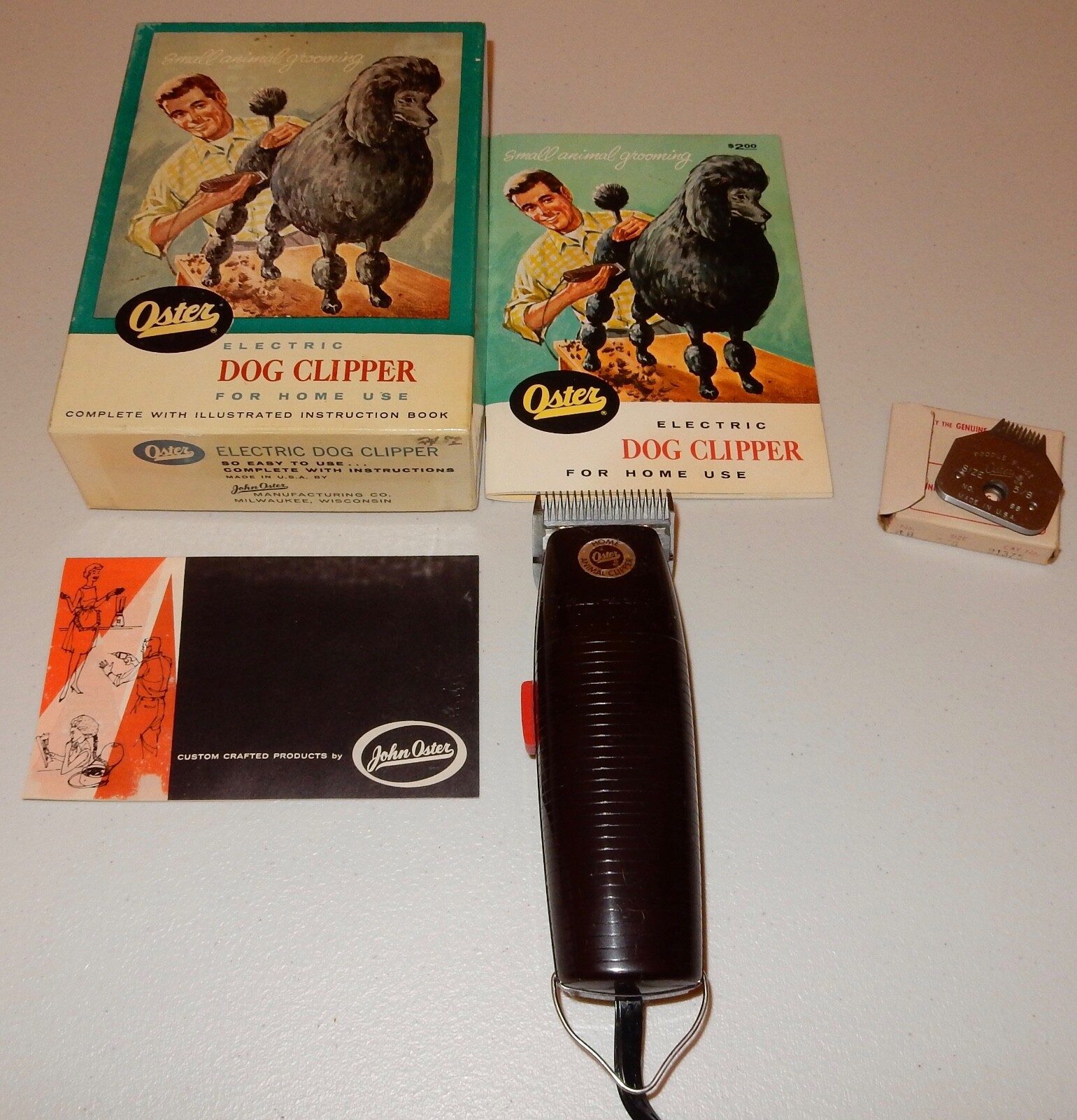 Vintage Pet Clippers Oster Small Animal Clippers With Box | eBay Vintage Pet Clippers Oster Small Animal Clippers With Box | eBay