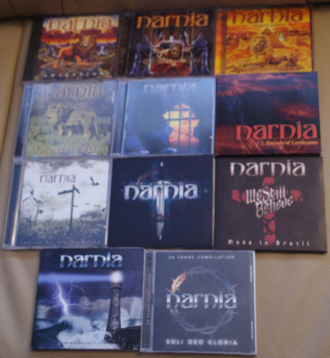 NARNIA Big CD Collection Neoclassical /Power METAL Simil. HAMMERFALL, ROYAL HUNT