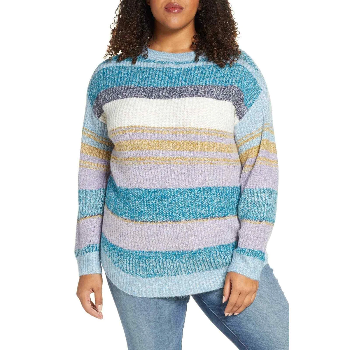 Caslon striped best sale sweater