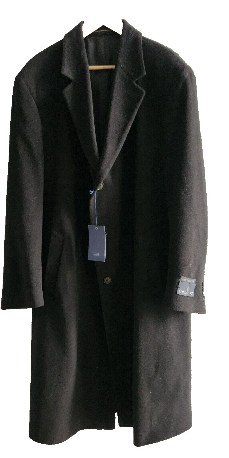 London Fog Black Coats, Jackets & Vests for Men