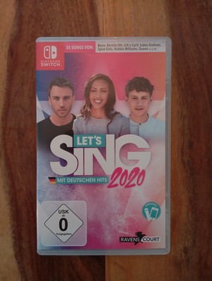 Let's Sing 2020 mit deutschen Hits | Nintendo Switch | Modul in Hülle