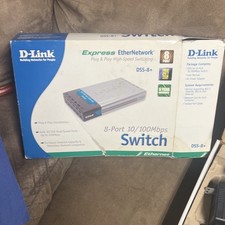 D-Link DSS-8+ 8-Port 100Mbps Express EtherNet...