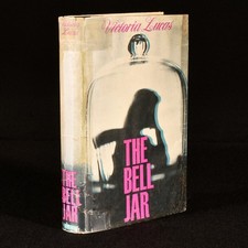 1963 The Bell Jar Sylvia Plath Victoria Lucas First Edition Dust Wrapper