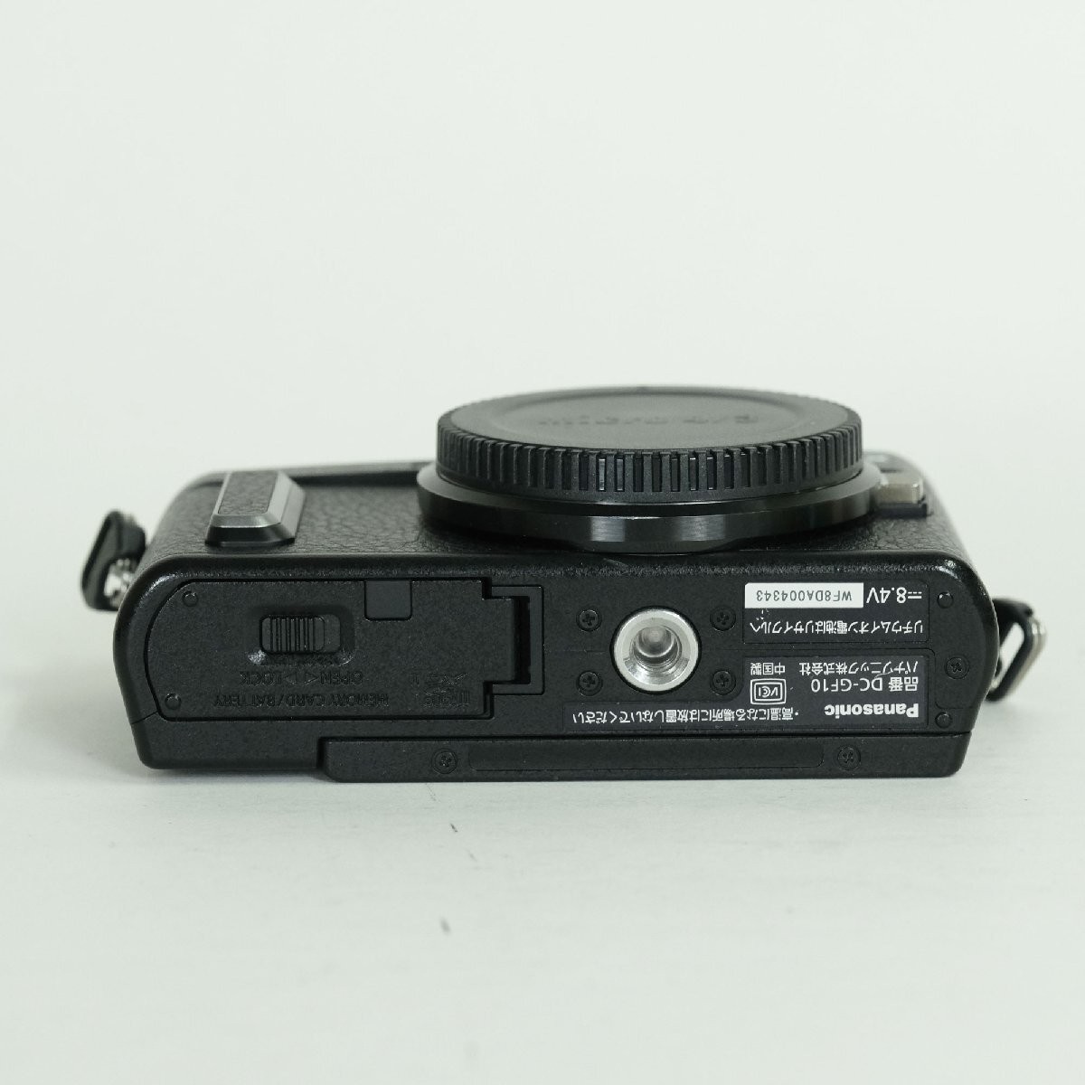 Panasonic DC-GF10 Mirrorless Camera Black, 4K Video, Touchscreen