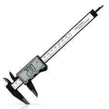 Durable 6-Inch Vernier Caliper - Light, Accurate & Easy to Read for DIY Projects