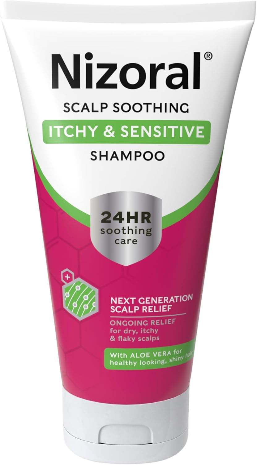 Nizoral Scalp Soothing Itchy & Sensitive Shampoo 200ml - Dry Flaky Relief