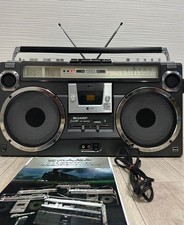 Operation Confirmed Sharp GF-305SB Radio Cassette Player Boombox GF-305SB Japan