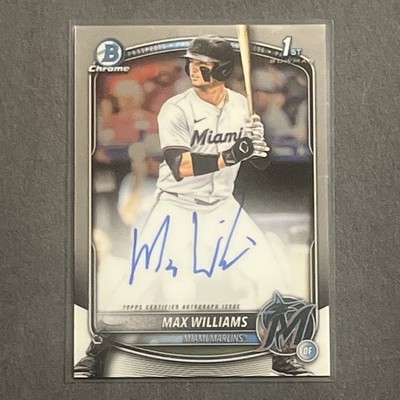 2025 Bowman Draft - Max Williams #CPA-MWI (AU, RC)