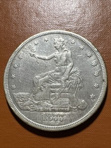 トレードダラー貿易銀1877 s Trade Dollar 1877-S | eBay