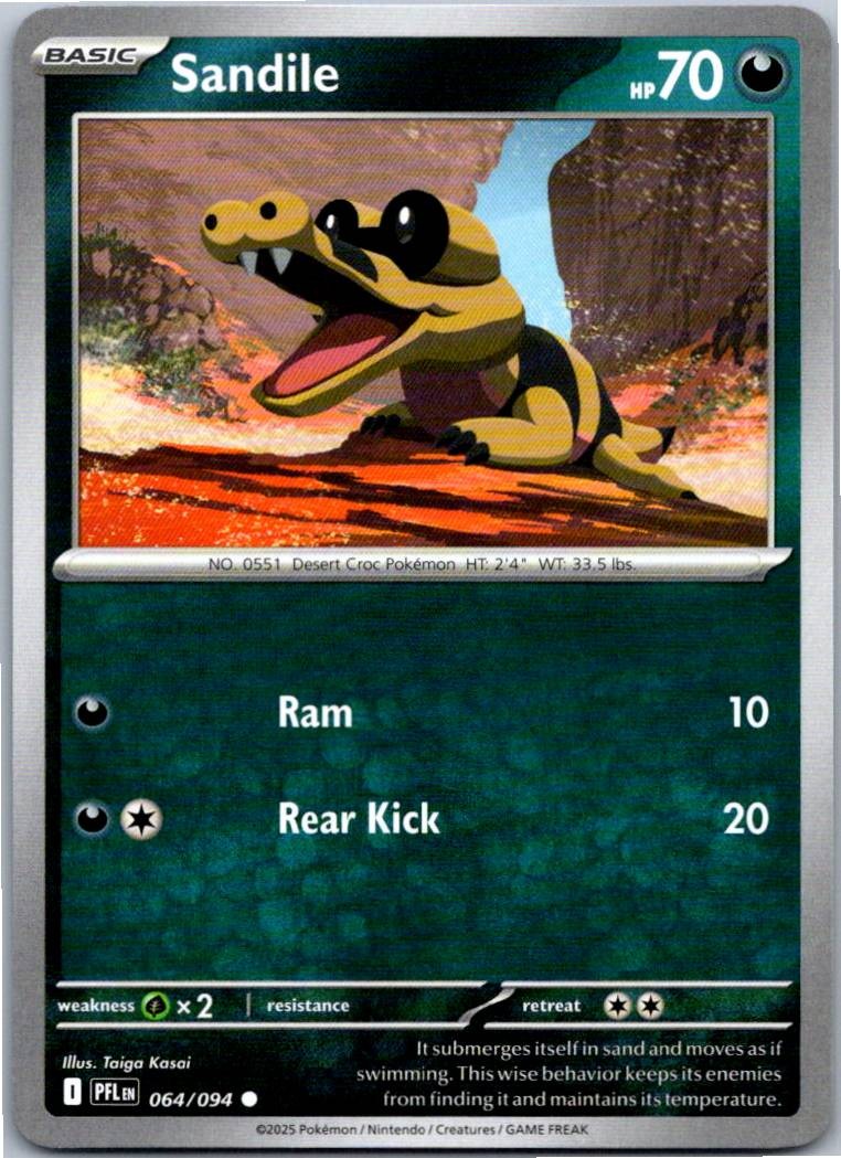 Sandile Common Normal ME02: Phantasmal Flames 064/094 NM