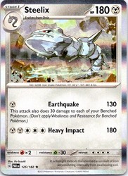Steelix 125/182 Paradox Rift Holo Rare