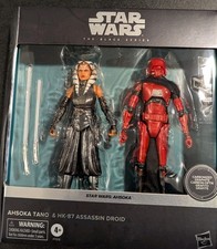 Star Wars The Black Series 6  Ahsoka Tano & Hk-87 Assassin Droid 2 Pack Sealed