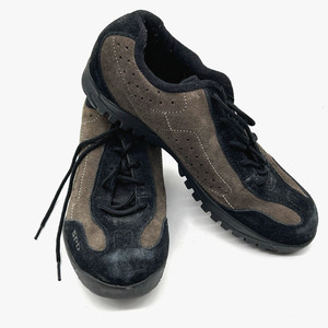 Shimano Spin Shoes SH-MT21 Womens Spinning Size 43 Brown Black Suede GC