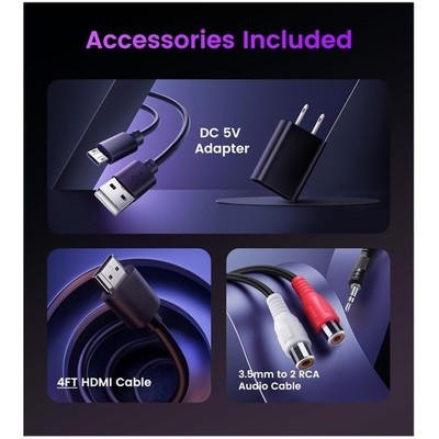 HDMI to Optical Toslink Converter Splitter