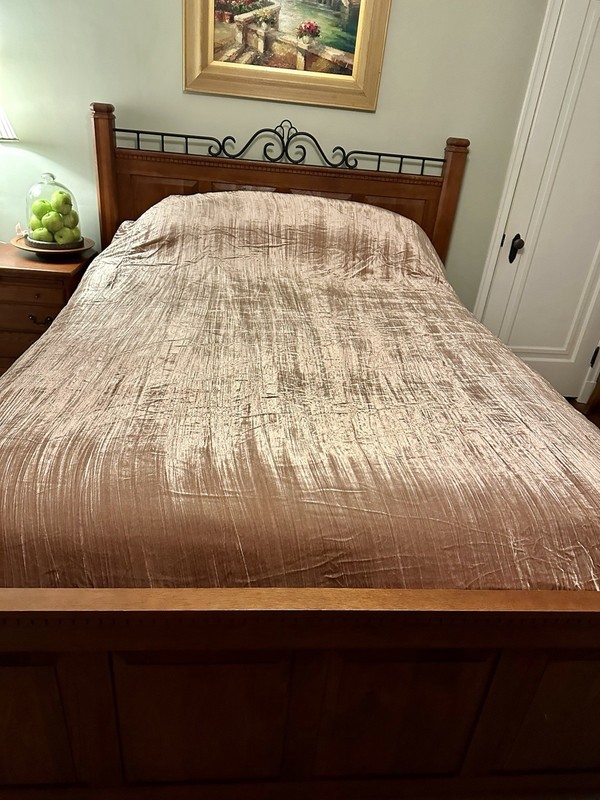 West Elm Crinkle Velvet King Duvet Cover Luxury Bedsing