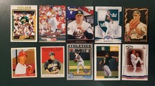 MARK MULDER - LOT OF (10) DIFFERENT CARDS - ToppsDonruss Fleer 2000s Athletics