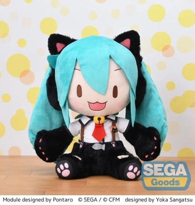 Hatsune Miku  Project DIVA Arcade Future Tone  Kitty Cat Ver. Fuwapuchi30cm SEGA