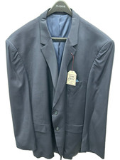 Jos. A. Bank 1905 Blazer Men  s 62 Long Blue Wool Two Button Tailored Blazer NWT