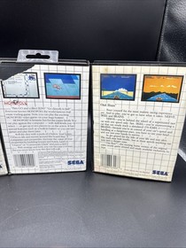 SEGA Master System Boxed Game Lot Free Shipping