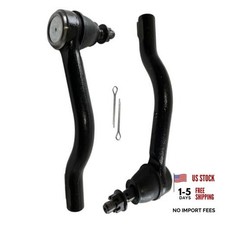 2pcs Front Outer Tie Rod End ES801265 ES801266
