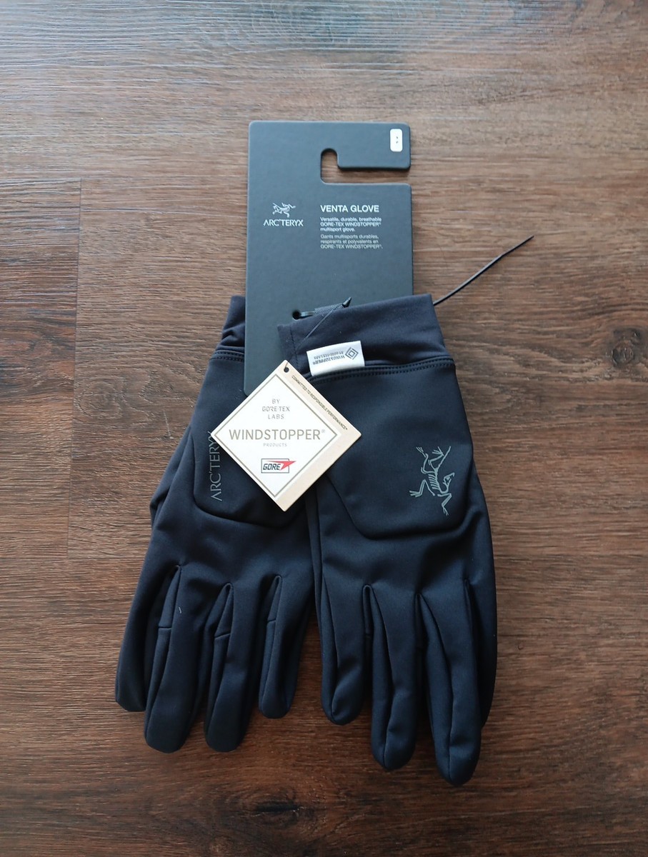 Arc'teryx Venta Gloves unisex Black New with tags | eBay