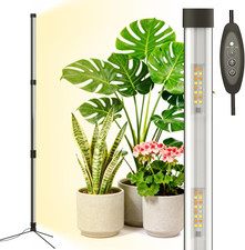 80W Full Spectrum LED Grow Light with Timer for Indoor Plants, 5 Dimmable Levels