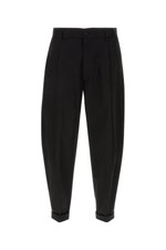 DOLCE&GABBANA Black Stretch Gabardine Pants New & Authentic