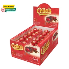 Cella'S Milk Chocolate Covered Cherries – Premium Cherry Cordial Candies – Indiv