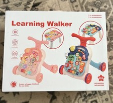 Baby Walker 3in1 Sit-to-Stand Learning Walker Kids Activity Center with Weight