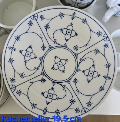 SCHÖNWALD / Dibbern - Geschirr Kaffeeservice ''indisch blau'' / sehr guter Zustand