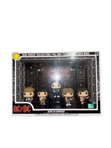 Funko Pop! Rocks AC/DC in Concert 5-Pack Exclusive Vaulted New **